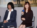 ドラマ『奇跡の人』記者会見に登壇した峯田和伸、麻生久美子