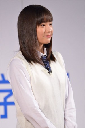 「ビタミン炭酸マッチ」新CM発表会に登壇した広瀬すず