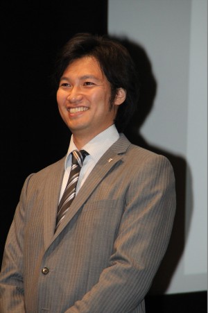 『99.9 ‐刑事専門弁護士‐』完成披露試写会＆舞台挨拶に登壇した青木崇高