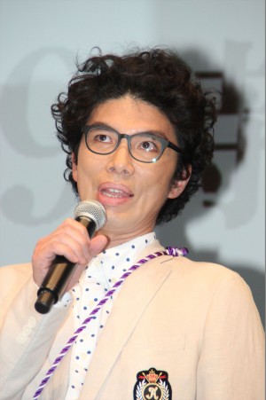 『99.9 ‐刑事専門弁護士‐』完成披露試写会＆舞台挨拶に登壇した片桐仁