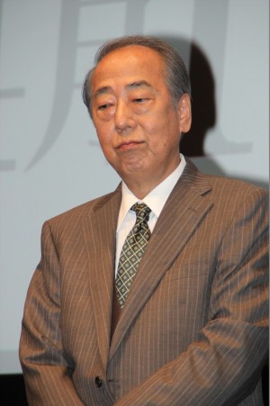 『99.9 ‐刑事専門弁護士‐』完成披露試写会＆舞台挨拶に登壇した岸部一徳