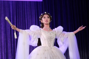 『エリザベート－愛と死の輪舞（ロンド）－』制作発表会見に出席した実咲凜音