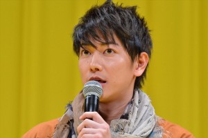 『世界から猫が消えたなら』完成披露舞台挨拶に登壇した佐藤健