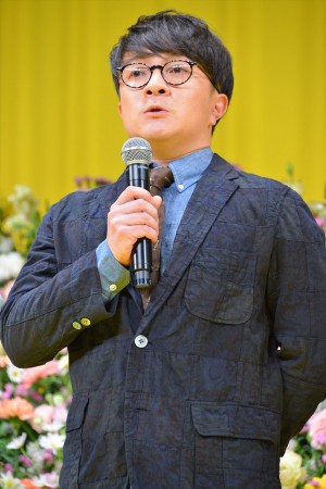 『世界から猫が消えたなら』完成披露舞台挨拶に登壇した濱田岳