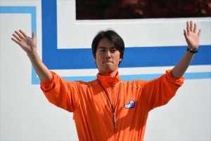 ドラマ『水族館ガール』ロケ取材会に登場した桐谷健太