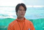 ドラマ『水族館ガール』ロケ取材会に登場した桐谷健太