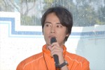 ドラマ『水族館ガール』ロケ取材会に登場した桐谷健太