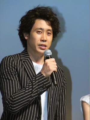 『アイアムアヒーロー』リアル15歳限定試写会に登壇した大泉洋