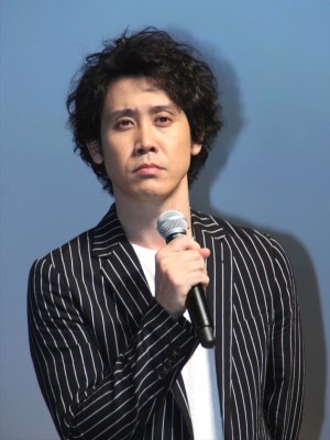 『アイアムアヒーロー』リアル15歳限定試写会に登壇した大泉洋