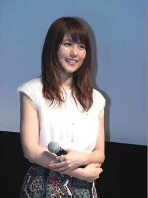 『アイアムアヒーロー』リアル15歳限定試写会に登壇した有村架純