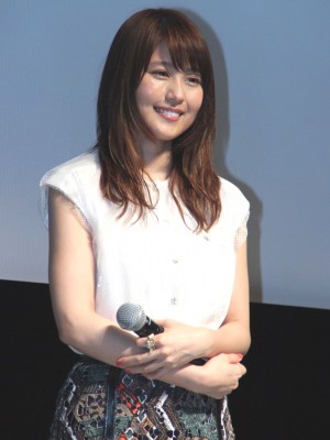 『アイアムアヒーロー』リアル15歳限定試写会に登壇した有村架純