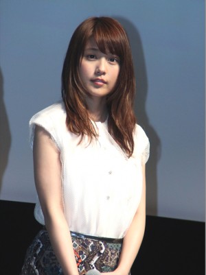 『アイアムアヒーロー』リアル15歳限定試写会に登壇した有村架純