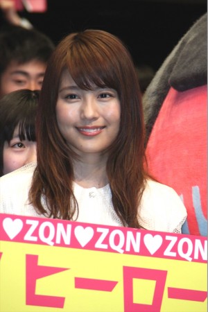 『アイアムアヒーロー』リアル15歳限定試写会に登壇した有村架純