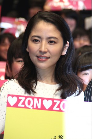 『アイアムアヒーロー』リアル15歳限定試写会に登壇した長澤まさみ