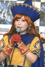 『ドラゴンクエスト ライブスペクタクルツアー』キャスト発表会に登壇した中川翔子