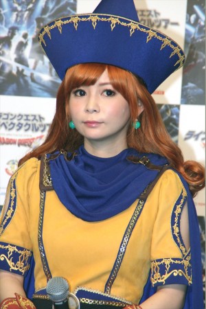 『ドラゴンクエスト ライブスペクタクルツアー』キャスト発表会に登壇した中川翔子