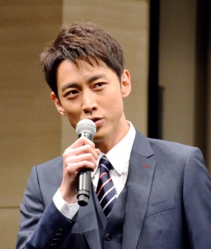 小泉孝太郎、『連続ドラマW 沈まぬ太陽』完成披露試写会に出席