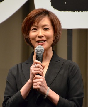 若村麻由美、『連続ドラマW 沈まぬ太陽』完成披露試写会に出席