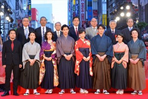 『ちはやふる 下の句』レッドカーペットイベントの様子