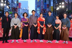 『ちはやふる 下の句』レッドカーペットイベントの様子