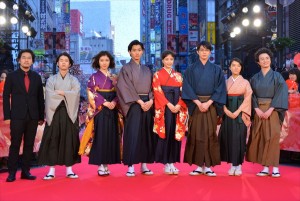 『ちはやふる 下の句』レッドカーペットイベントの様子