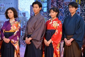 『ちはやふる 下の句』レッドカーペットイベントの様子