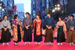 『ちはやふる 下の句』レッドカーペットイベントの様子