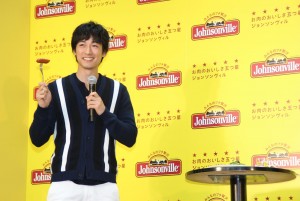 自身が出演するCMのPRイベントに出席したディーン・フジオカ