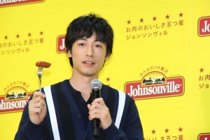 自身が出演するCMのPRイベントに出席したディーン・フジオカ