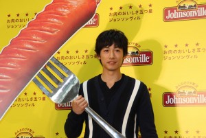 自身が出演するCMのPRイベントに出席したディーン・フジオカ