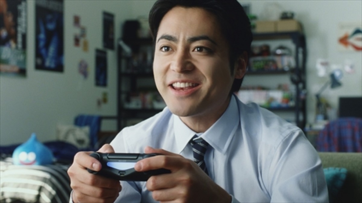 山田孝之、ドラクエ新CMに出演！ゲーム大好きサラリーマン役でレベルアップ