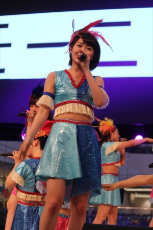 「モーニング娘。’16」NEWシングルリリースイベントに登場した工藤遥