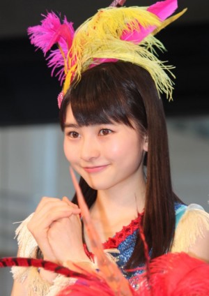 「モーニング娘。’16」NEWシングルリリースイベントに登場した尾形春水