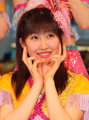 「モーニング娘。’16」NEWシングルリリースイベントに登場した佐藤優樹