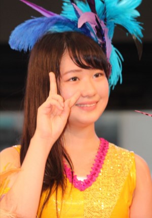 「モーニング娘。’16」NEWシングルリリースイベントに登場した野中美希
