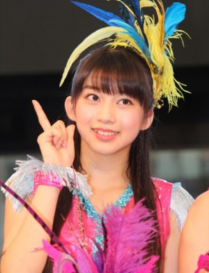 「モーニング娘。’16」NEWシングルリリースイベントに登場した牧野真莉愛