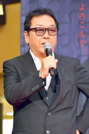 和泉聖治監督、『探偵ミタライの事件簿 星籠の海』完成披露イベントに登場