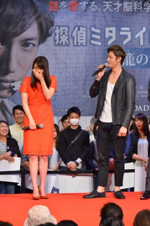 玉木宏＆広瀬アリス、『探偵ミタライの事件簿 星籠の海』完成披露イベントの様子