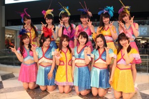 「モーニング娘。’16」NEWシングルリリースイベントの様子