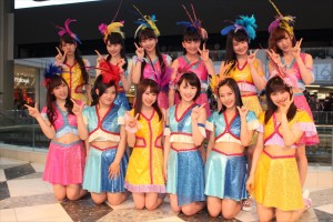 「モーニング娘。’16」NEWシングルリリースイベントの様子