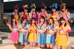 「モーニング娘。’16」NEWシングルリリースイベントの様子