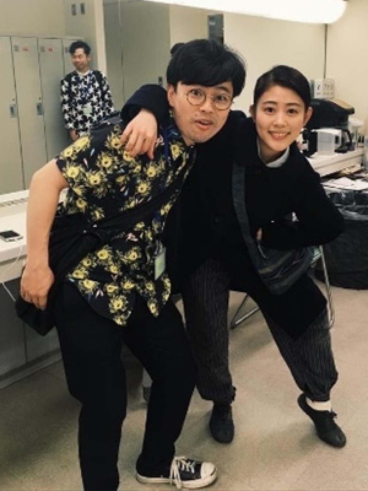 高畑充希＆浜野謙太、仲良し2ショットを公開！『とと姉ちゃん』の雰囲気が1ミリも…
