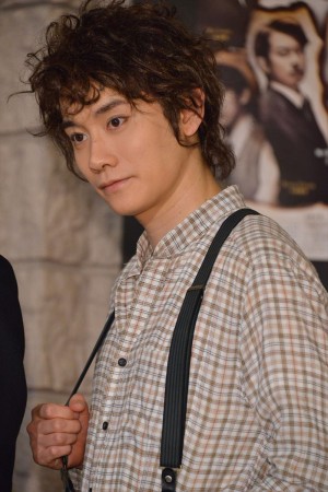 ミュージカル『ブラック メリーポピンズ』の取材会に出席した良知真次