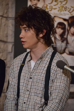 ミュージカル『ブラック メリーポピンズ』の取材会に出席した良知真次