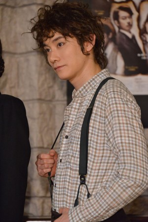 ミュージカル『ブラック メリーポピンズ』の取材会に出席した良知真次