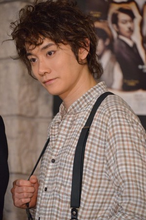 ミュージカル『ブラック メリーポピンズ』の取材会に出席した良知真次