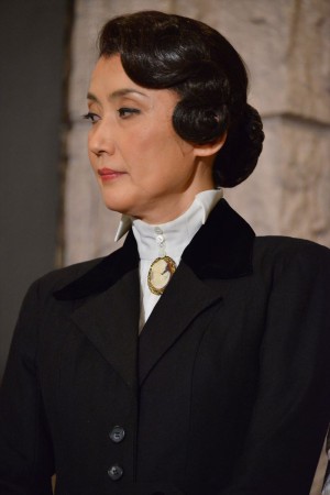 ミュージカル『ブラック メリーポピンズ』の取材会に出席した一路真輝