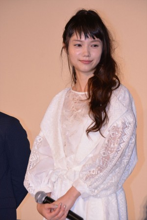 『世界から猫が消えたなら』初日舞台挨拶に登壇した宮崎あおい