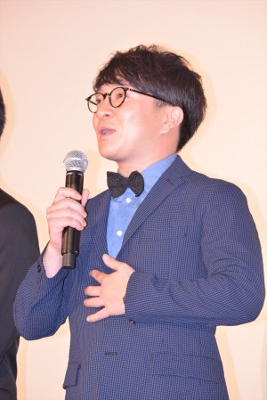 『世界から猫が消えたなら』初日舞台挨拶に登壇した濱田岳