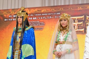 ミュージカル『王家の紋章』製作発表記者会見の様子